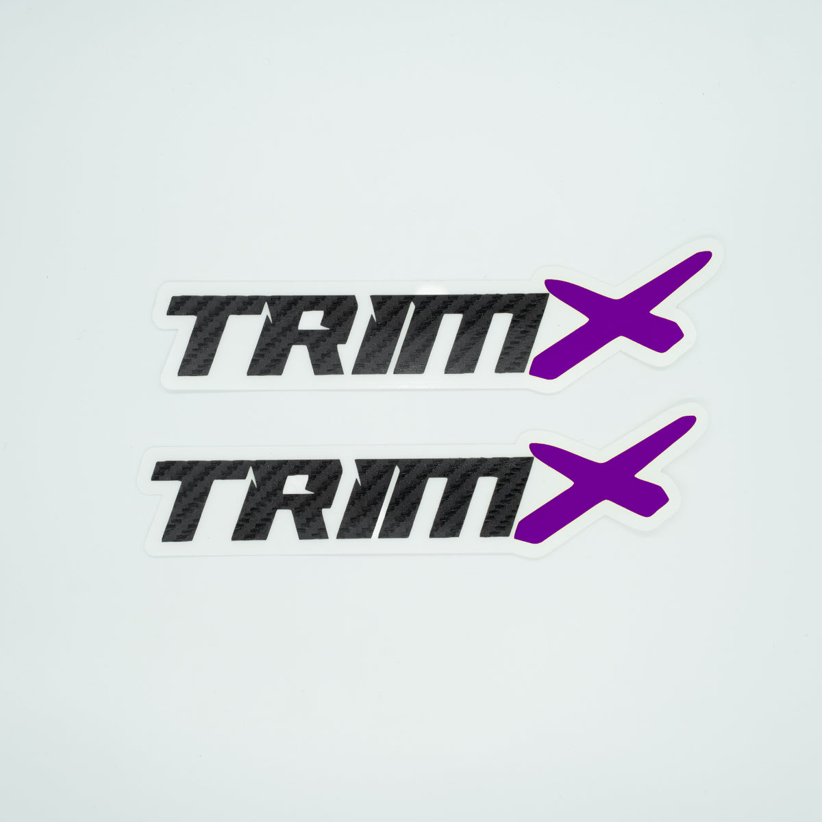 Carbon Fibre look Stickers - Trim X Performance