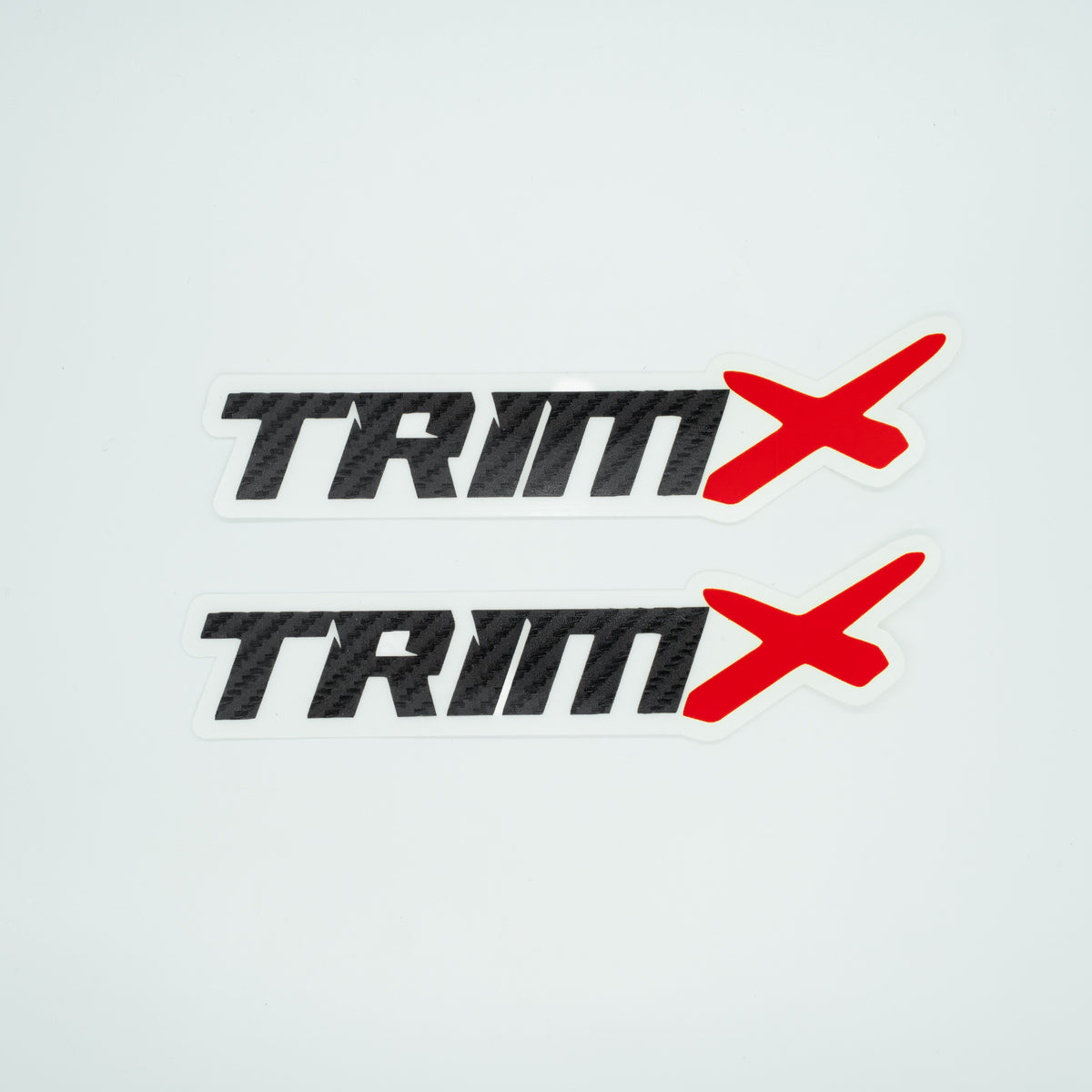 Carbon Fibre look Stickers - Trim X Performance