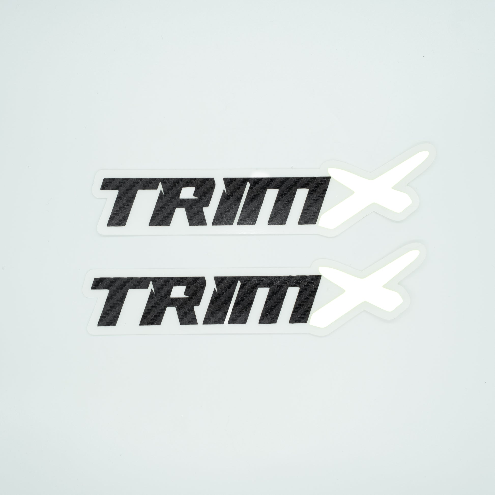 Carbon Fibre look Stickers - Trim X Performance 